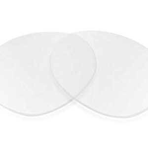 Sunglass Fix Replacement Sunglass Lenses Compatible for Barton Perreira UNKNOWN 57mm (Non-Polarized SFx Edge Blue Blocker Clear Hardcoat Pair) -