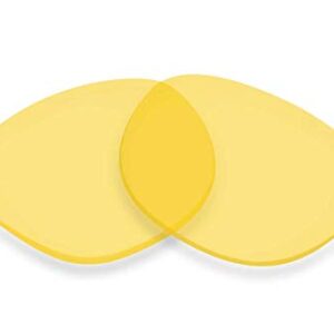 Sunglass Fix Replacement Sunglass Lenses Compatible for Barton Perreira Preston 52mm (Non-Polarized SFx Edge Yellow Hardcoated Pair) -