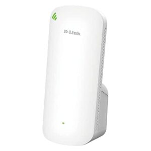D-Link AX1800 Mesh Wi-Fi 6 Range Extender- Cover up to 2600 sq.ft- Dual Band, MU-MIMO, Mesh, WPA3, Booster, Repeater, Access Point, Extend Wi-Fi in Your Home, Gigabit Port, Easy App Setup, (DAP-X1870) -