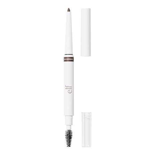 e.l.f. Instant Lift Waterproof Brow Pencil, Long-Lasting Eyebrow Pencil For Grooming & Shaping Brows, Vegan & Cruelty-free, Neutral Brown -