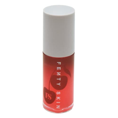 Fenty Skin Cherry Treat Conditioning + Strengthening Lip Oil Cream White 0.19 Ounce (Pack of 1) -