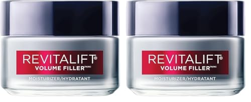 L’Oreal Paris Skin Care Revita Lift Volume Filler Daily Re-Volumizing Facial Moisturizer, 1.7 Ounce (Pack of 2) -