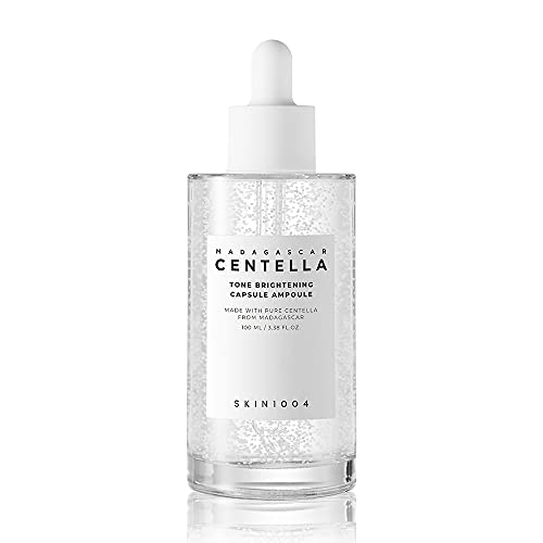 SKIN1004 Madagascar Centella Tone Brightening Capsule Ampoule 3.38 fl.oz(100ml) | Calming Moisturizing Brightening | Sensitive Skin -