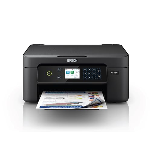Epson Expression Home XP-4205 Wireless Color All-in-One Printer with Scan, Copy, Automatic 2-Sided Printing, Borderless Photos and 2.4"" Color Display, Compatible with Alexa, Black -
