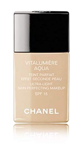 Chanel Vitalumiere Aqua Ultra Light Skin Perfecting Make up SFP 15 30ml/1oz#12 Beige Rose -