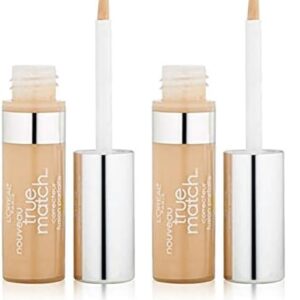 L'Oreal Paris True Match Super-Blendable Concealer, Fair/light Warm, 0.17-Fluid Ounce (Pack of 2) -