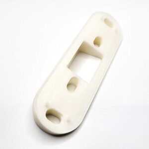 Video Doorbell Wedge Angle Mount Bracket Compatible with SimpliSafe - Mount for 30 Degree Adjustable Viewing - Secure Camera Mount Holder for Apartment Entry -