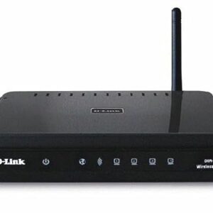 D-Link Wireless 150 Router, 4-Port 10/100 Switch, Draft 802.11n-Based Technology, 150Mbps (Black) -