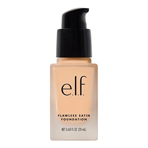 e.l.f. Flawless Finish Foundation, Improves Uneven Skin Tone, Lightweight, Medium Coverage & Semi-Matte, Vegan & Cruelty-Free, Bisque, 0.68 Fl Oz -