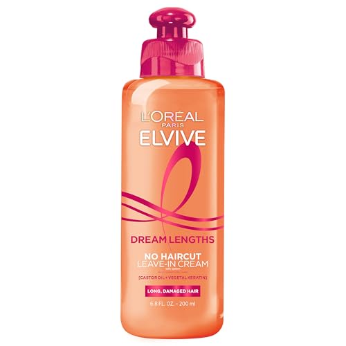 L'Oreal Paris Elvive Dream Lengths No Haircut Cream Leave In Conditioner, 6.8 fl. oz. -