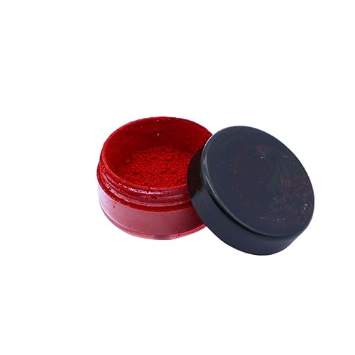 FRCOLOR DIY Lipstick Powder Pigments Natural Healthy Formula High Shining Color for Lip and Eye Makeup Safe Ingredients for Delicate Skin for Custom Lipstick Creation Orange -