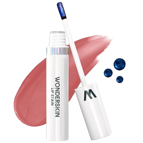 Wonderskin Wonder Blading Lip Stain Peel Off Masque - Long Lasting, Waterproof and Transfer Proof Nude Lip Tint, Matte Finish Peel Off Lip Stain (Whimsical Masque) -