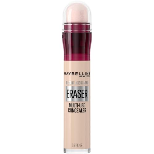 Maybelline Instant Age Rewind Eraser Dark Circles Treatment Multi-Use Concealer, 110, 1 Count (Packaging May Vary) -
