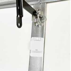 Garage Door Contact Sensor Mounting Bracket Designed for SimpliSafe Alarm Contact Sensor (3rd gen). Garage Door security accessory (Mounting Bracket ONLY) - Simple install & effortless battery Replcmt -