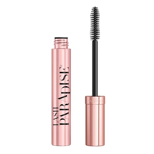 L'Oreal Paris Makeup Voluminous Lash Paradise Mascara, Voluptuous Volume, Intense Length, Feathery Soft Full Lashes, No Flaking, No Smudging, No Clumping, Blackest Black, 0.25 Fl Oz (Pack of 1) -