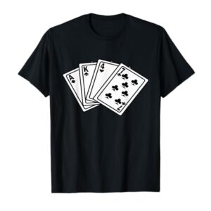 Poker AK-47 | Funny Poker for Women Men Shirt T-Shirt -