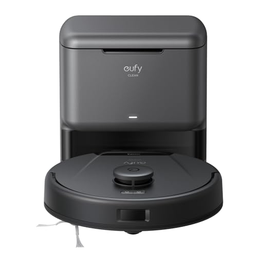 eufy Clean L50 SES with 60 Day Self-Empty Station, Multi-Floor Cleaning, Customizable Mapping,Up to 60 Days Hands-Free Cleaning -