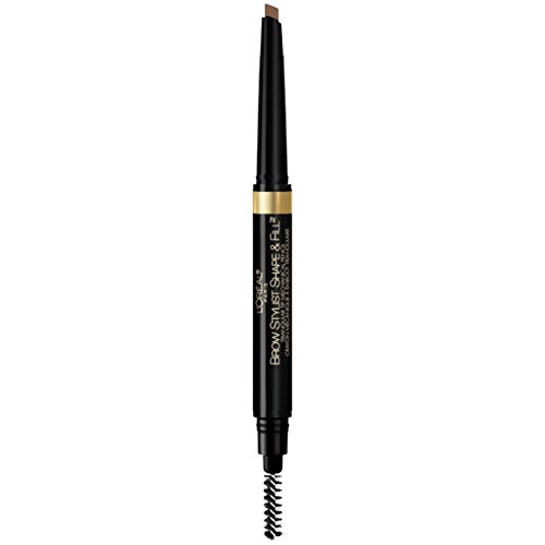 L'Oreal Paris Brow Stylist Shape & Fill Mechanical Eye Brow Makeup Pencil, Brunette, 0.008 oz. -