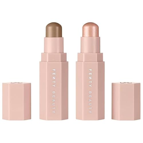 Fenty Beauty by Rihanna Match Stix Duo Contour + Highlighter Set - Light - Amber 01 + Starstruck 01 -
