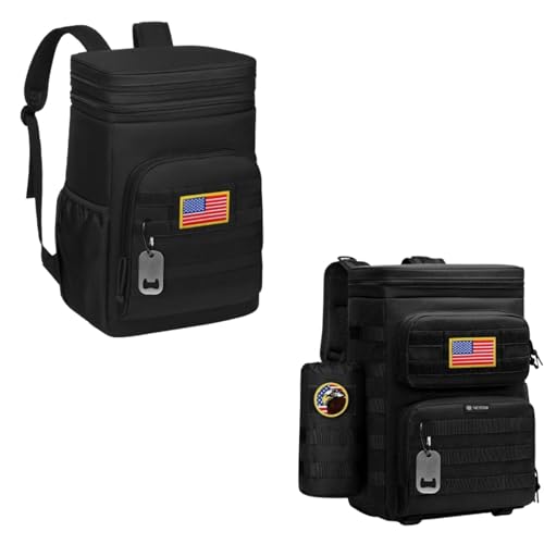 TACTICISM Backpack Cooler, 2 Pack -