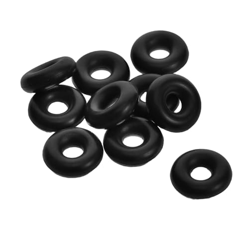 TOYANDONA 10pcs Exercise Cable Stopper Wear Resistant Rubber Gym Machine Accessories for Secure Positioning Enhanced Workout Performance Compatible with Various Gym Equipment -