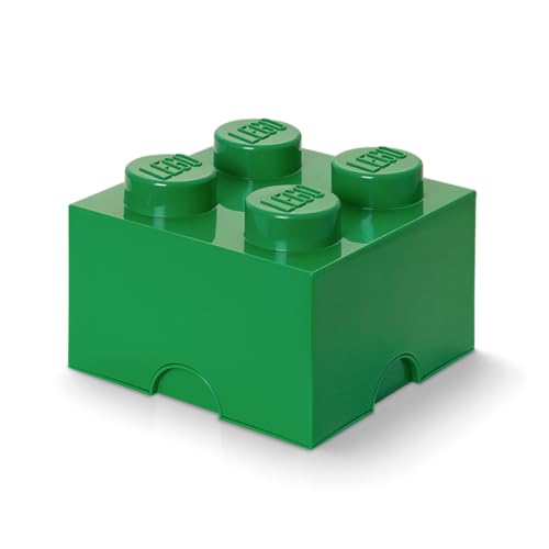 LEGO Large Storage Brick 4 Green Box Furniture Unit New -
