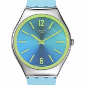 Swatch Casual Watch Blue Quartz Stainless Steel MIDDAY SKY -