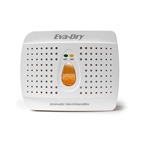 Eva-Dry Wireless Mini Dehumidifier, White (E-333) -