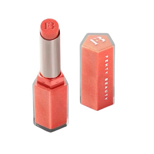 FENTY BEAUTY Gloss Bomb Stix High-Shimmer Gloss Stick .12OZ (C U IN MAUI 06 (Coral), .12OZ) -