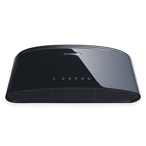 D-Link 5-Port Fast Ethernet Desktop Switch (DES-1005E) -