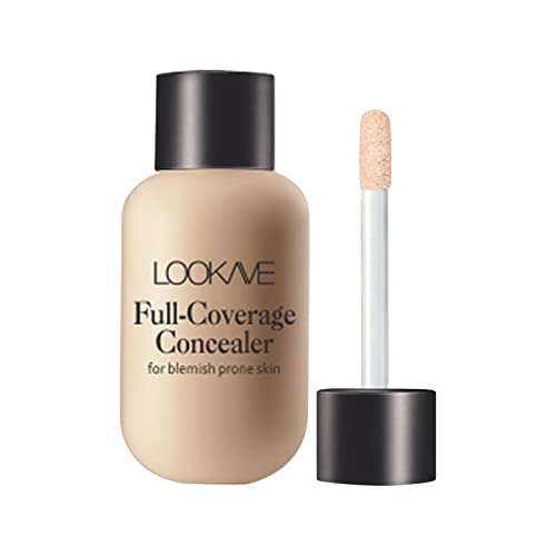 zesijuna Concealer Highlighting Facial Liquid Concealer Natural Foundation Baby Small Oil Moisturizing Bottle Concealer Makeup (A, One Size) -