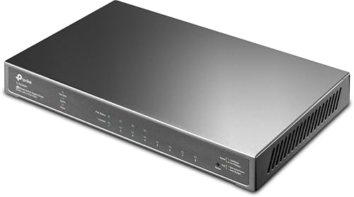 TP-LINK TL-SG2008P Smart Gigabit Jetstream 08-Port Switch C/4 POE+ Ports (Ver.3.0) -