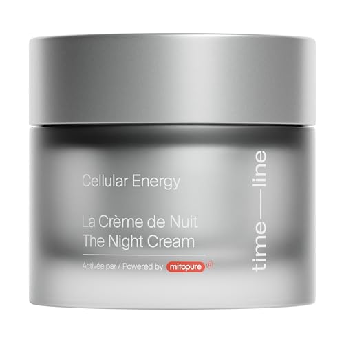 The Night Cream powered by Mitopure (Urolithin A) Helps skin regenerates overnight, clinically proven to boost skin hydration and significantly reduce wrinkles appearance. 1.69oz (50ml) -