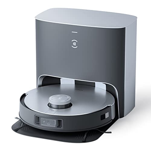 ECOVACS R-OZX1PLUS DEEBOT X1 PLUS Robotic Vacuum Cleaner Auto Empty Station + AIVI 3D + TrueMapping 2.0 + AI Voice Assistance - Certified Refurbished -