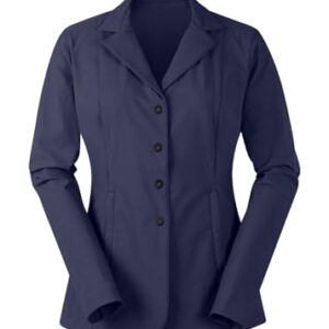 Kerrits Stretch Competitor Koat 4-Snap Navy Size: S -