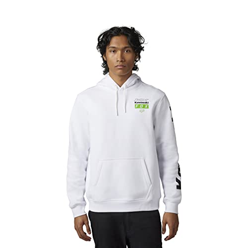 FOX X KAWI PULLOVER FLEECE HODDIE White -