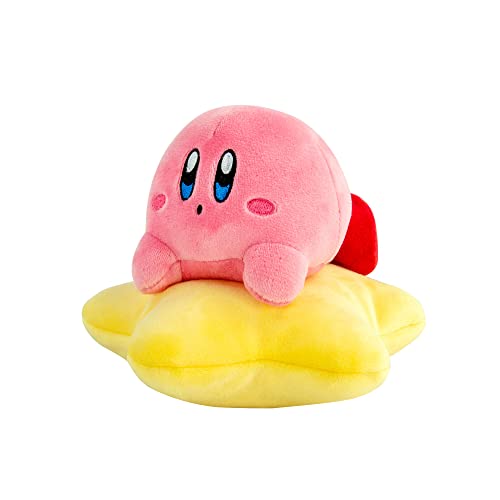 Club Mocchi Mocchi- Kirby Plush - Warp Star Kirby Plushie - Soft and Squishy Kirby Plush Video Game Collectibles - Kawaii Plushies and Gaming Room Decor - 6 Inch -