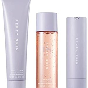 Fenty Skin Full-Size Start'r Set Includes Full Sized Total Cleans'r, Fat Water and Hydra Vizor -