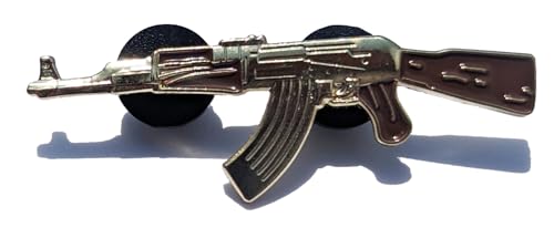 Generic Rifle Pin - AK-47, Gun, Firearm Enamel Badge Pin -
