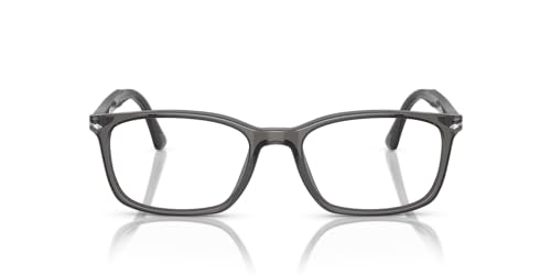 Persol PO3189V Square Sunglasses, Transparent Grey/Demo Lens, 55 mm -