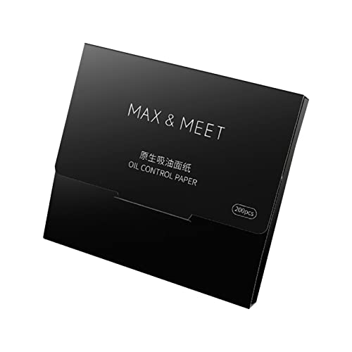 cdar Oil Control Film,Clean & Clear Oil-absorbing Sheets,Makeup Friendly High-performance Handy Face Blotting Paper for Oily Skin C -