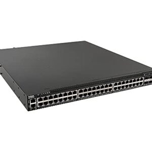 D-Link 54-Port 10G Gigabit Smart Managed Ethernet Switch | 48 10G + 6 40G/100G QSFP+ QSFP28 Ports | L3 | Front to Back Airflow (DXS-3610-54T/SI) -