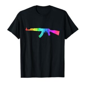 Rainbow AK-47 T-Shirt -