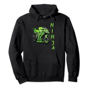 Ninja Motorcycle Sportbike Pullover Hoodie -