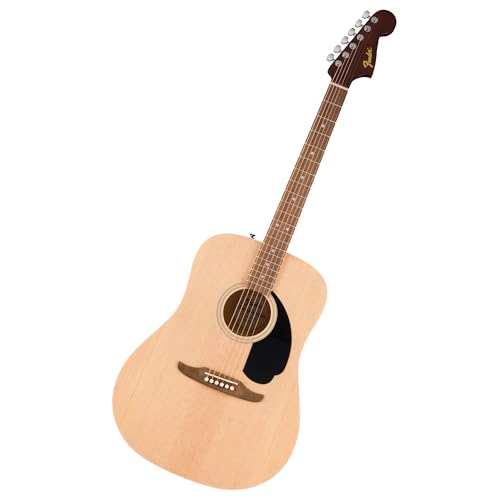 Fender California Debut Redondo Series Acoustic Guitar, Beginner Guitar, 2-Year Warranty, Natural -