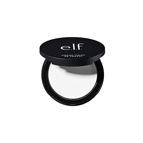 e.l.f. Perfect Finish HD Powder, Blurs Fine Lines & Imperfections, All Day Wear, Perfect for On The Go, 0.28 Oz -