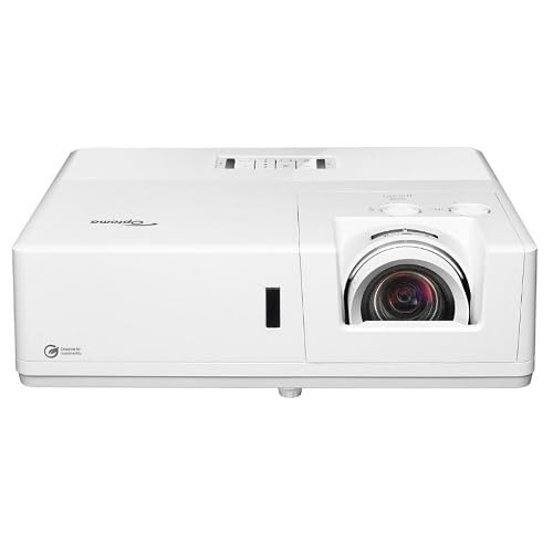 ZK608TST 4K UHD Professional Laser Projector, High Brightness, 7000 lm, White -