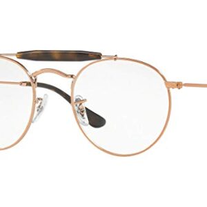 RAY-BAN RX3747V - 2943 EYEGLASSES SHINY COPPER 47MM -