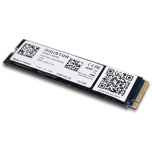 Digistor - DIG-M2N2200032-C01 Citadel C 2 TB Solid State Drive - M.2 2280 Internal - PCI Express NVMe - TAA -