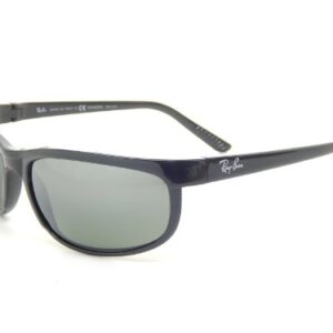 New Ray Ban Polarized Predator 2 RB2027 601/W1 Black/Gray Polarized 62mm Sunglasses -